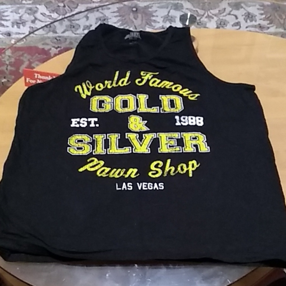 Womens tank top Gold & Silver pawn shop Las Vegas